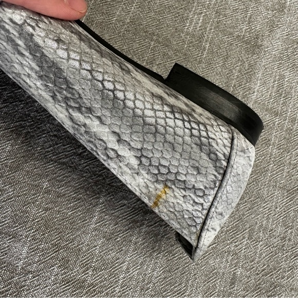 Ros Hammerson The Reagan in Silver Snake Print - Picture 11 of 14